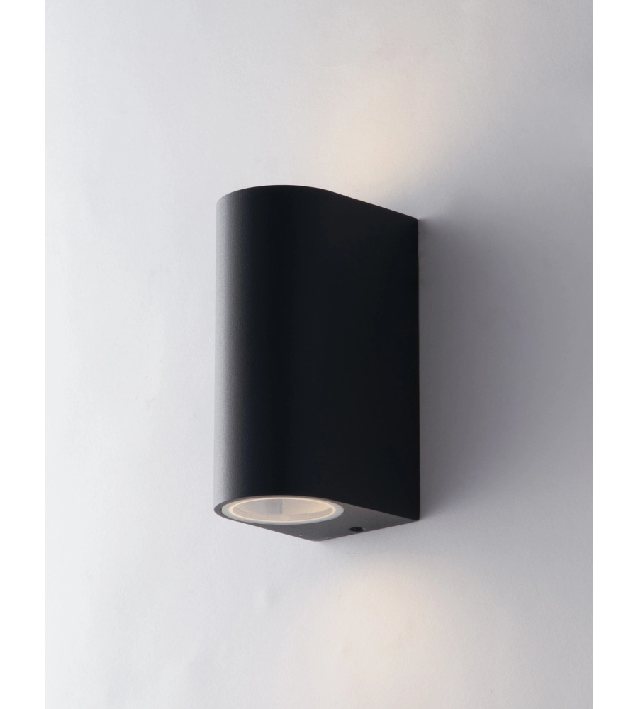 APPLIQUE "ONE" PER ESTERNO BIEMISSIONE LUMINOSA ANTRACITE, 35W